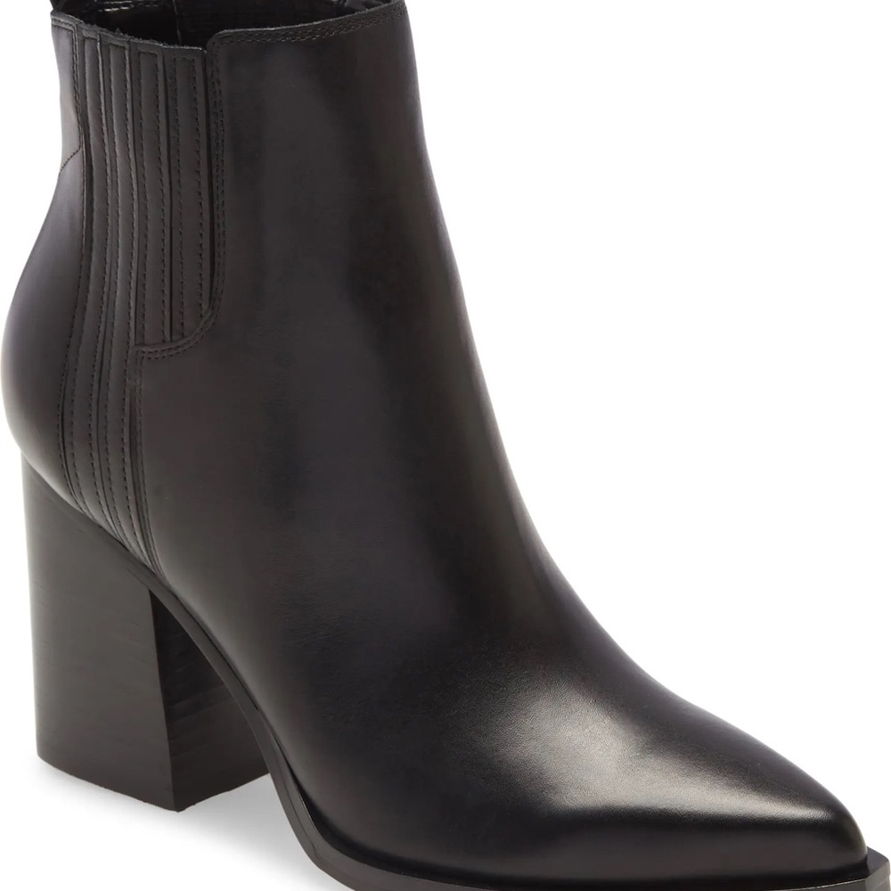 Marc Fisher Pointed Toe Heeled Chelsea Booties